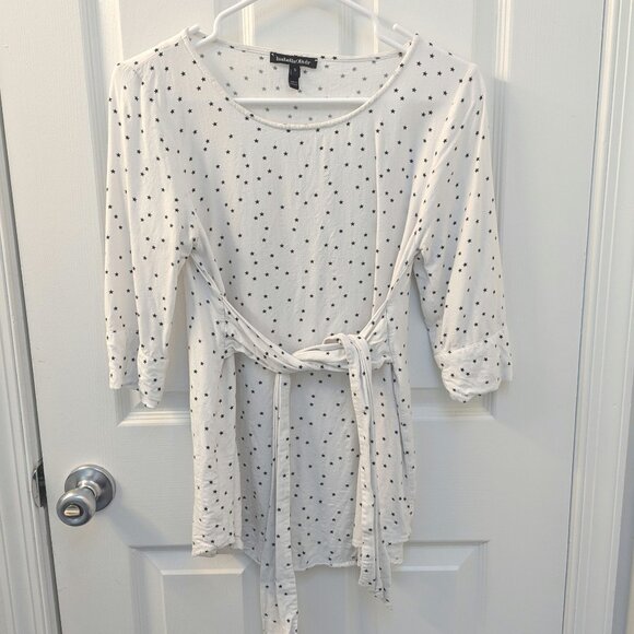 Isabella Oliver star print maternity top size 0 - Picture 1 of 4
